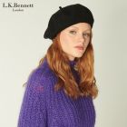 【一口价】 冬季新款 | KELSEY2020秋冬新季羊毛混纺黑色百搭贝雷帽黑色帽子