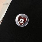 【饰品/不参与满减】OBBLIGATO奥丽嘉朵2019秋新款品牌钉钻logo趣味女士胸针1C39394030