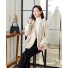 【一口价】【预售，1.1发货】PSALTER诗篇 22冬新款新中式珍珠纽扣整貂皮草外套6C62309873