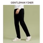 (一口价，不参与任何满减及优惠）音儿2020年新款男士全棉竹节纹理五袋休闲裤8J50323690