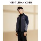 (一口价,不参与任何满减及优惠)音儿男装冬季新款男士时尚拼色夹克8J50322870