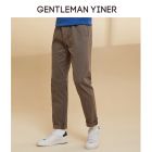 (一口价，不参与任何满减及优惠）音儿男装秋季新疆天然超柔棉男士微弹休闲裤8J50323650