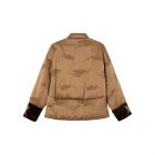 Lumsonare琅颂2025冬季新中式仙鹤刺绣立领羽绒服 9CY5508150