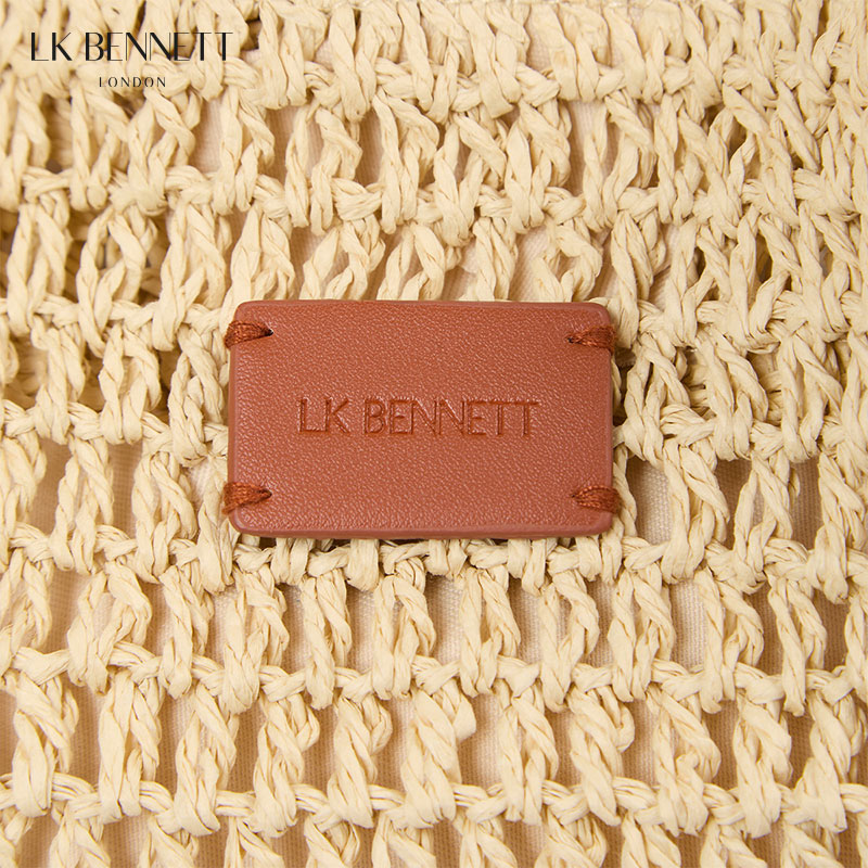 LK BENNETT｜2025年新款度假风单肩包百搭时尚气质编织包LKBTIS12008