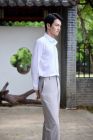 HEARDRO 男士莫代尔易打理舒弹长袖衬衣 8335122020