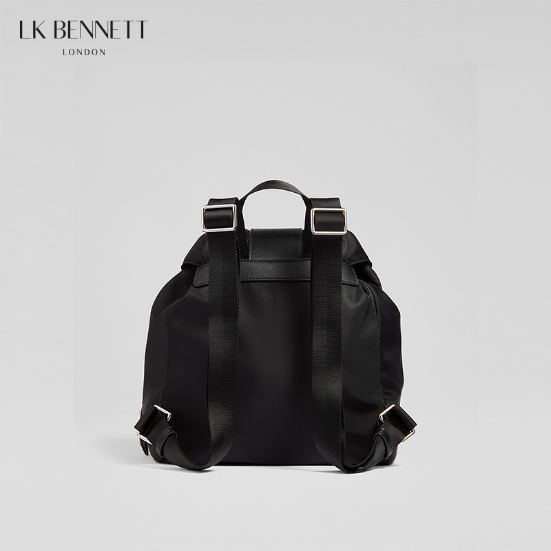 2025秋冬新款双肩包LKB VIV黑色肩包