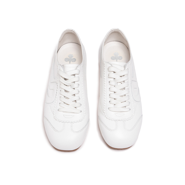 Lumsonare琅颂2025冬季复古休闲头层牛皮德训鞋 9CY5592010