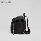 2025秋冬新款双肩包LKB VIV黑色肩包
