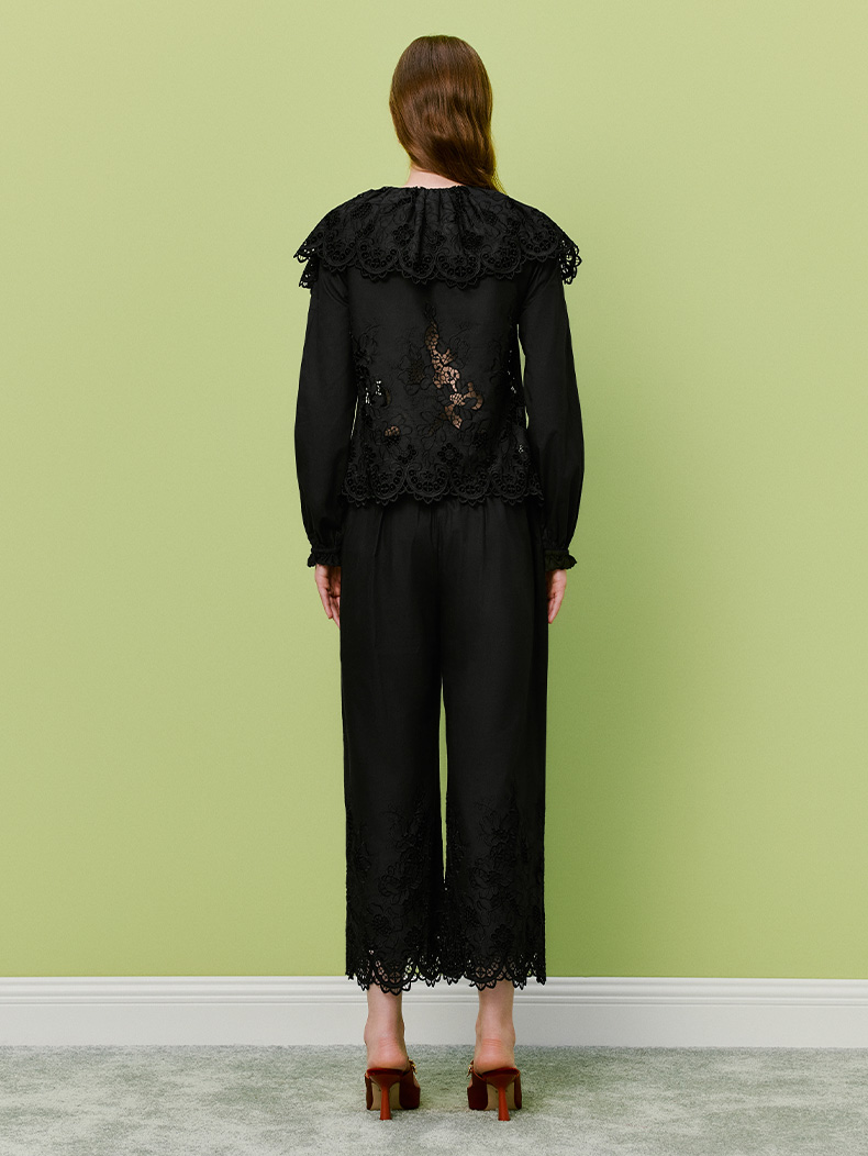 2026新款浪漫蕾丝裤子LKBTSS44010