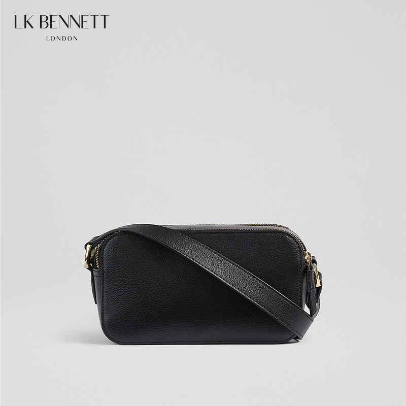 2025秋冬新款牛皮PERRY黑色肩包