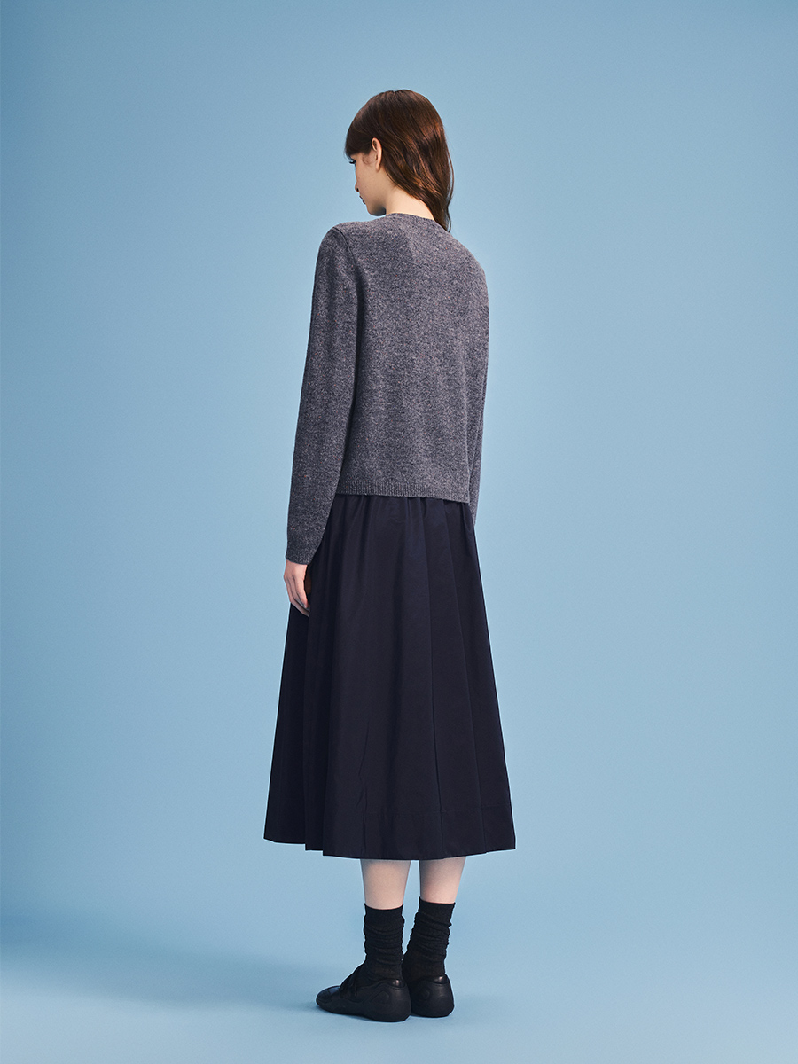 PSALTER诗篇 智性学院风毛织开衫6C66306033