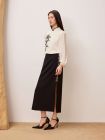 OBBLIGATO奥丽嘉朵2025秋季新品米白新中式立领刺绣女上衣1C35370320