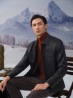 HEARDRO 男士经典工装翻领二代绵羊皮夹克 8335322080