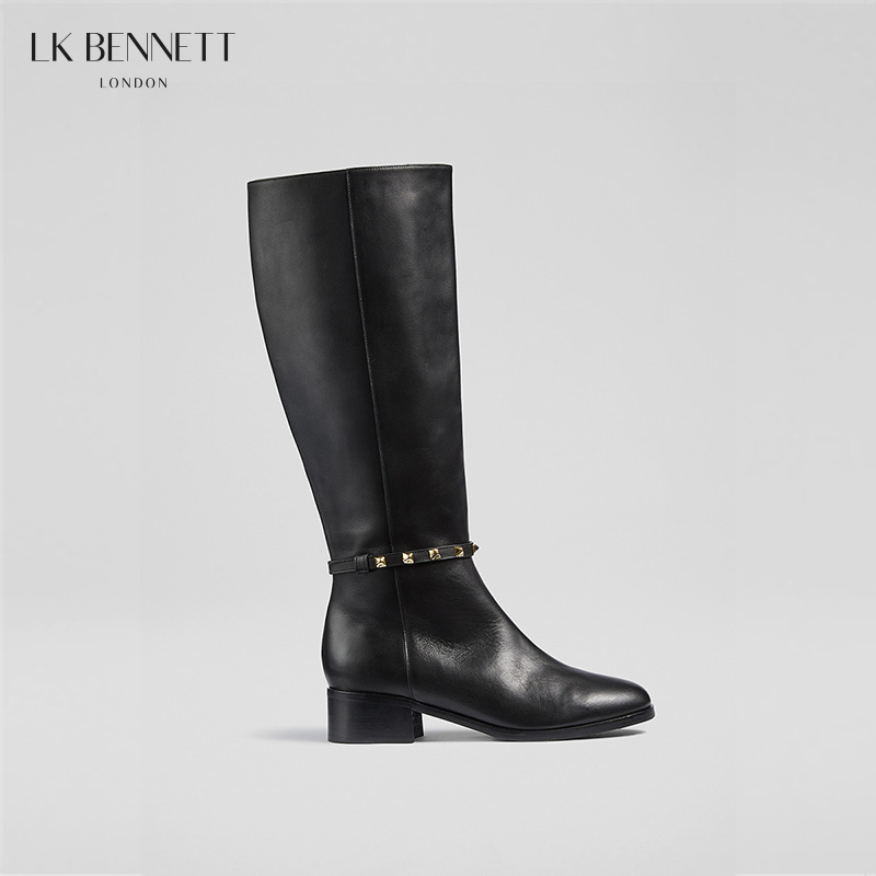 STEVIE-CAF黑色长靴