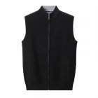 HEARDRO 男士立领开衫HandsFree可机洗羊毛马甲 8335322120