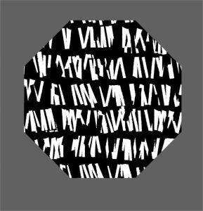 INSUN 帕拉索尔伞（黑白色-赠礼）