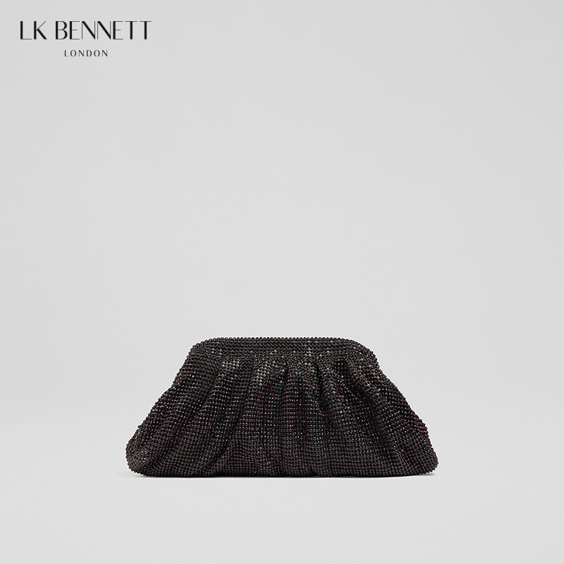 2025秋冬新款CRYSTAL酒红手抓包