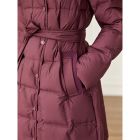 Lumsonare琅颂2025冬季复古翻领长款鸭绒羽绒服 9CY5508170