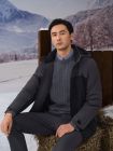 HEARDRO 男士防水拼色羽绒服 8335522090