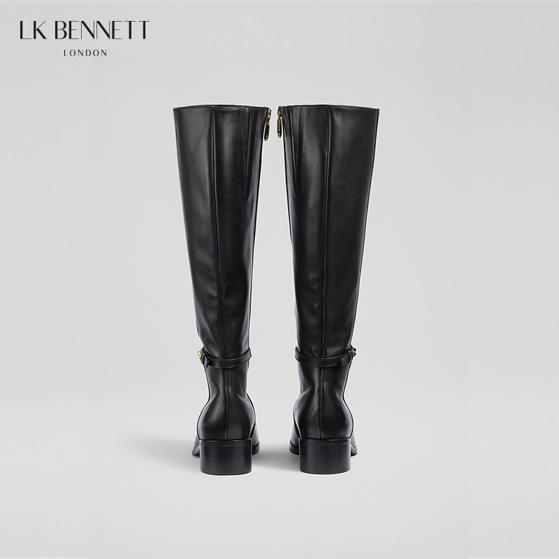 STEVIE-CAF黑色长靴