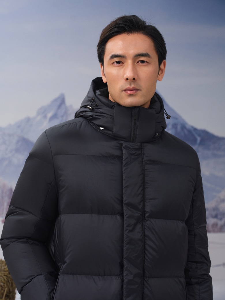 HEARDRO 极境绒御·男士长款鹅绒服 8335522070